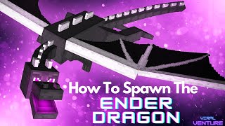 How To Spawn The Ender Dragon In Minecraft 120 [upl. by Cherey]