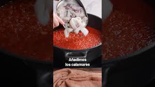 🦑 ¡Calamares en Salsa Americana RecetaFácil [upl. by Nnayelsel]