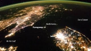 NASA muestra el quotagujero negroquot en Corea del Norte [upl. by Niles]