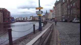 Edinburgh by Bike Leith and Ocean Terminal Edimburgo Escócia [upl. by Blight]