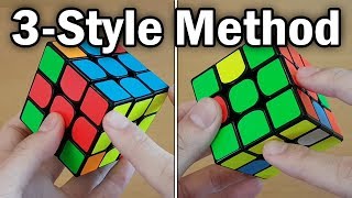 3x3 Blindfolded 3Style Method Tutorial 3BLD [upl. by Auohs205]