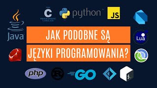 Jak podobne są języki programowania [upl. by Notxarb]