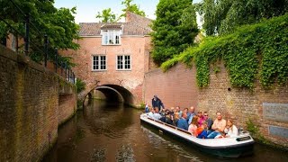 sHertogenbosch Netherlands city boattrip TravelwithHugoF [upl. by Ruhl]