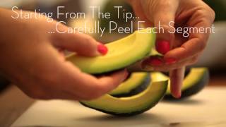 How to Cut and Peel an Avocado [upl. by Killian]