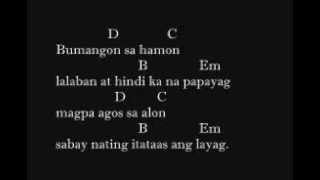 Gloc 9  Tsinelas Sa Putikan Feat Marc Abaya Lyrics And Chords On Screen [upl. by Poul]