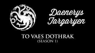 Daenerys Targaryen Game of Thrones Soundtrack Theme [upl. by Nesilla]