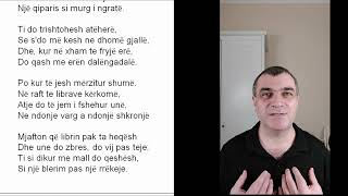 Poezi shqipe nga Dritero Agolli Kur te jesh merzitur shume [upl. by Jehu300]