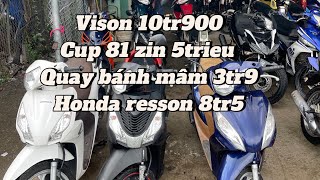 Thanh lý vison 10tr9 … cúp 81 zin dep 5tr quay Honda 8tr5 zin dep [upl. by Nyllij163]