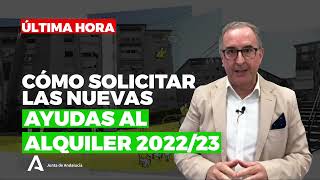 🆕 ACTUALIZADO ¿Cómo PEDIR las Ayudas al ALQUILER 202223 Que empiezan el 14 de Noviembre [upl. by Tadich]