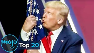 Top 20 Craziest Donald Trump Moments [upl. by Breena600]