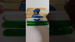 🎉🥳T20 world cup 2024🇮🇳 RohitSharma painting on stick india rohitsharma cricket t20worldcup2024 [upl. by Anes]