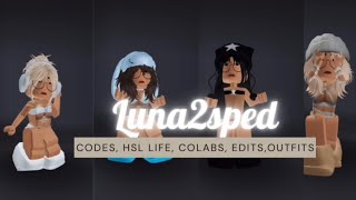 Girls outfit codes highschoollife hsl codes Luna2sped roblox outfits [upl. by Mahtal]