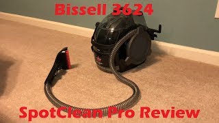 Review Bissell 3624 SpotClean Pro [upl. by Dyer]