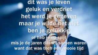 marco borstato  dit was je leven met songtekst [upl. by Payne]