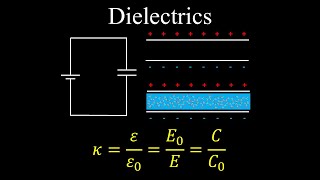 Dielectrics Capacitors Capacitance Electric Potential Electric Field  Physics [upl. by Rebhun776]