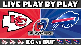 Chiefs vs Bills Live Play by Play amp Reaction [upl. by Sinnaoi]