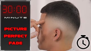 Flawless FADE technique  BARBER Tutorial [upl. by Sheilah]