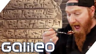 Das älteste Rezept der Welt Wie wurde vor 4000 Jahren gekocht  Galileo  ProSieben [upl. by Viehmann]