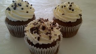 How to make delicious Chocolate Cupcakes LOW FAT Easy and fast [upl. by Annavoj157]