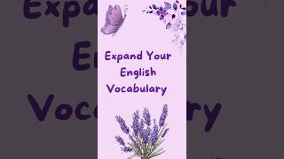 Improve Your English Vocabulary english englishvocabulary improveyourenglish lavender shorts [upl. by Sakiv]