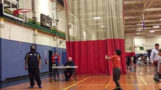 Ryan H Shocks the freethrow contest [upl. by Vasileior]