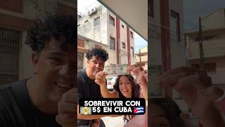 SOBREVIVIENDO en CUBA 🇨🇺 con 5 DÓLARES 💵 [upl. by Wj]