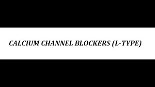 STAHLS  CH 8  MOOD STABILIZERS  Pt 11  CCBs LTYPE  psychiatrypsychopharmacology [upl. by Pish]