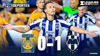 MONTERREY vs TIGRES C2017 PARTIDO COMPLETO J15 [upl. by Anirehtac]