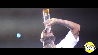 THE GAME  DOWNS A BOTTLE OF CIROC IN 48 SECONDS [upl. by Inilahs272]