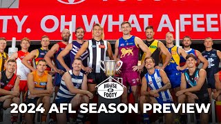 2024 AFL SEASON PREDICTIONS [upl. by Hairym]