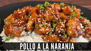 El Mejor POLLO a la NARANJA que vas a Probar  Comida China fácil  CAMCOOKING [upl. by Merriott]