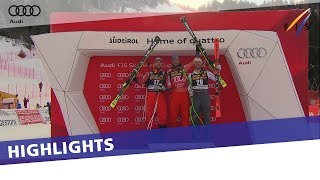 Aksel Lund Svindal wins Val GardenaGröden Downhill in dominant fashion  Highlights [upl. by Warfold]