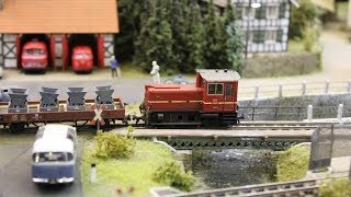 H0e Modellbahn Deltaspoor  Modellbahnromantik auf 2 qm [upl. by Attiuqram]