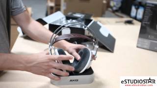 AKG K701  AKG K702 STUDIO REFERENCE HEADPHONE OVERVIEW  UNBOXING [upl. by Hedda]