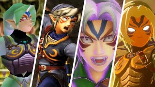 Evolution of Fierce Deity Link in Zelda Games 20002021 [upl. by Dasya998]