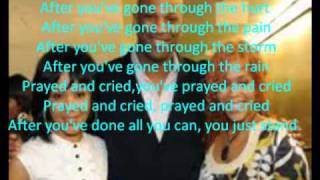 Stand By Donnie McClurkinwmv [upl. by Nhguavad]