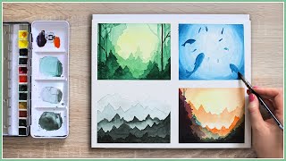 Make Your Watercolor Painting Look MAGICAL With These Easy Watercolor Techniques amp Ideas [upl. by Obla]