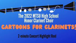 2022 MTSU HS Honor Clarinet Choir Highlight Reel SD 480p [upl. by Pepe]