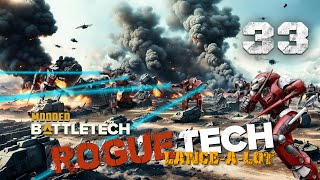 Double Mission Action  Battletech Modded  Roguetech LanceALot 33 [upl. by Dinny]