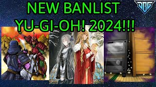 JANUARY 2024 YuGiOh BANLIST [upl. by Meesaw]