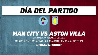 Manchester City vs Aston Villa frente a frente Premier League [upl. by Bowerman]