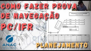 COMO FAZER PROVA DE NAVEGAÇÃO  PILOTO COMERCIAL IFR ANAC [upl. by Jerol]