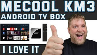 The MeCool KM3 Android TV Box Review  Very Much Like The Nvidia Shield [upl. by Ennael]