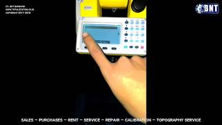 Tutorial Penggunaan Total Station HiTarget ZTS320R [upl. by Ynaiffit585]