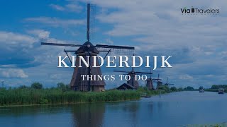 Visiting Kinderdijk Exploring The Historic Windmills 4K [upl. by Arodal]