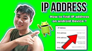 PAANO MALALAMAN ANG IP ADDRESS NG INYONG PHONE DEVICE 2023 [upl. by Landau]