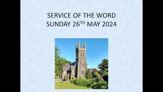 Carnmoney Parish Church Service of the Word 24th May 2024 [upl. by Nealey]