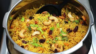 Vegetable Biriyani ഒരു ഒന്നൊന്നര രുചിയിൽ  Restaurant Style Biriyani  Veg Biriyani in Cooker [upl. by Nelyt]