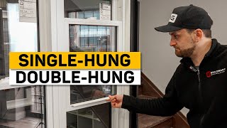 SingleHung vs DoubleHung Windows Which One is Right for Your Home [upl. by Hsotnas]