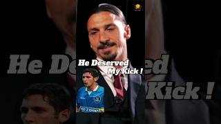 Zlatan Ibrahimovic Sent Materazzi To Hospital shorts footballer zlatan [upl. by Nelrac]